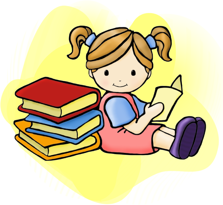 Download Reading Book Clip Art - Png Download (#5436861) - PinClipart