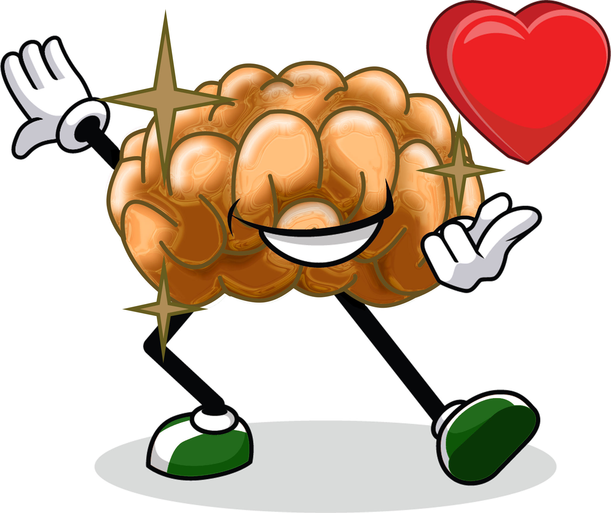 Transparent Isaac Bible Clipart - Love Brain Cartoon - Png Download (2090x1755), Png Download