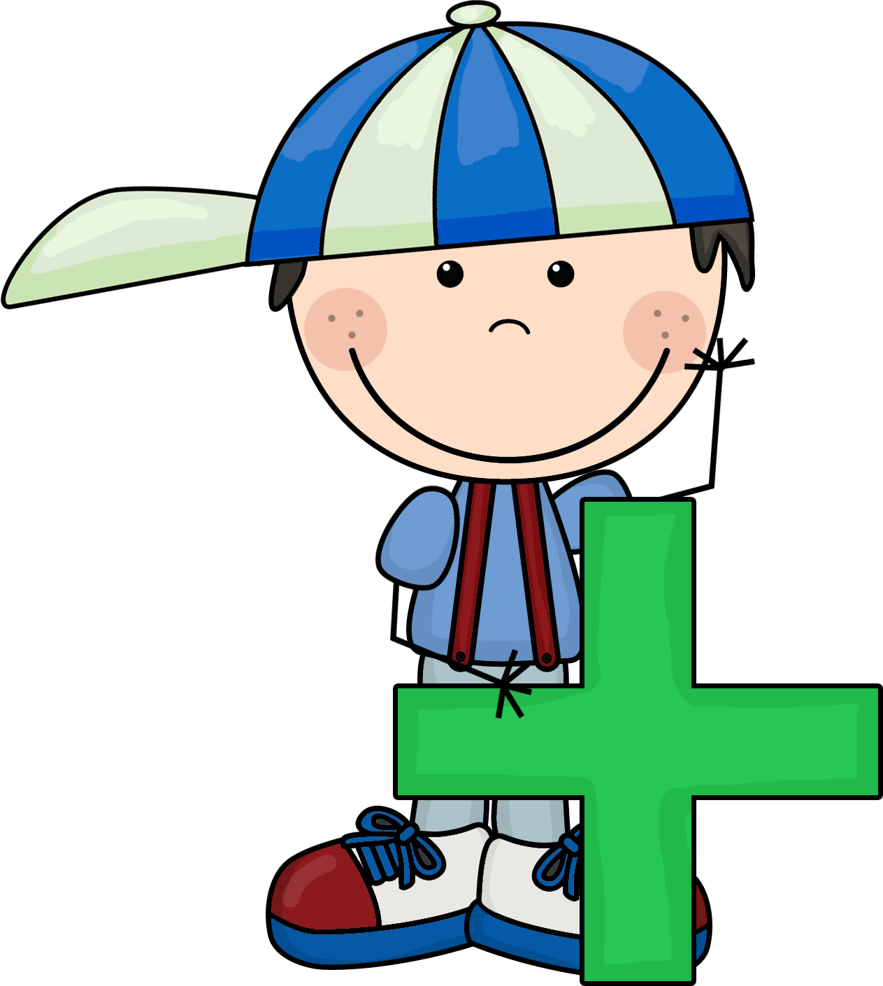 Addition Clipart For Kids - Png Download (1263x1411), Png Download
