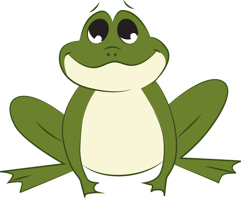 Frog Clipart - True Frog - Png Download (800x665), Png Download