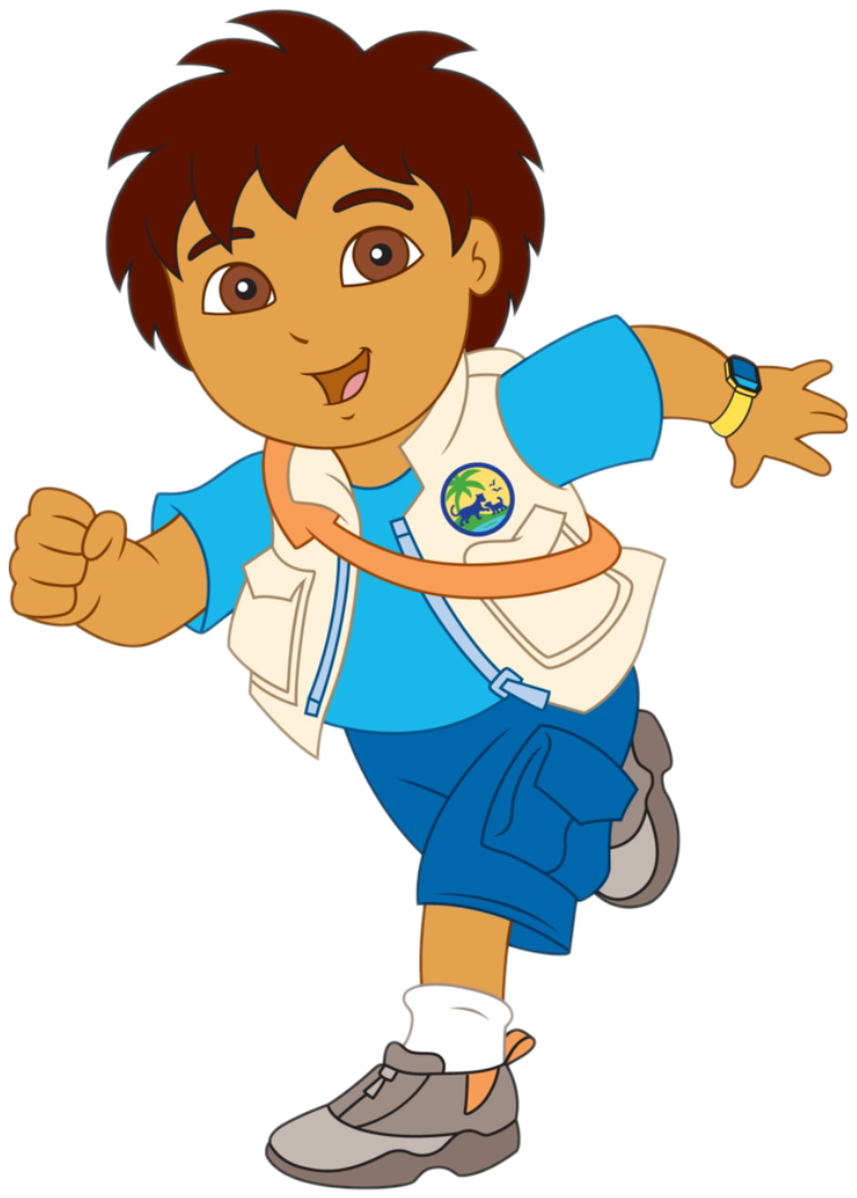Jaguar Clipart Go Diego Go - Go Diego Go - Png Download (825x1136), Png Download