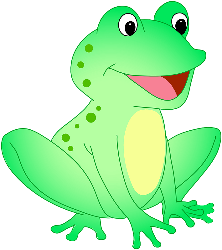 Frog Clipart - Rana Clipart - Png Download (717x800), Png Download