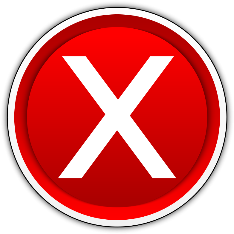 Recto Clipart Download - Not Good - Png Download (800x800), Png Download