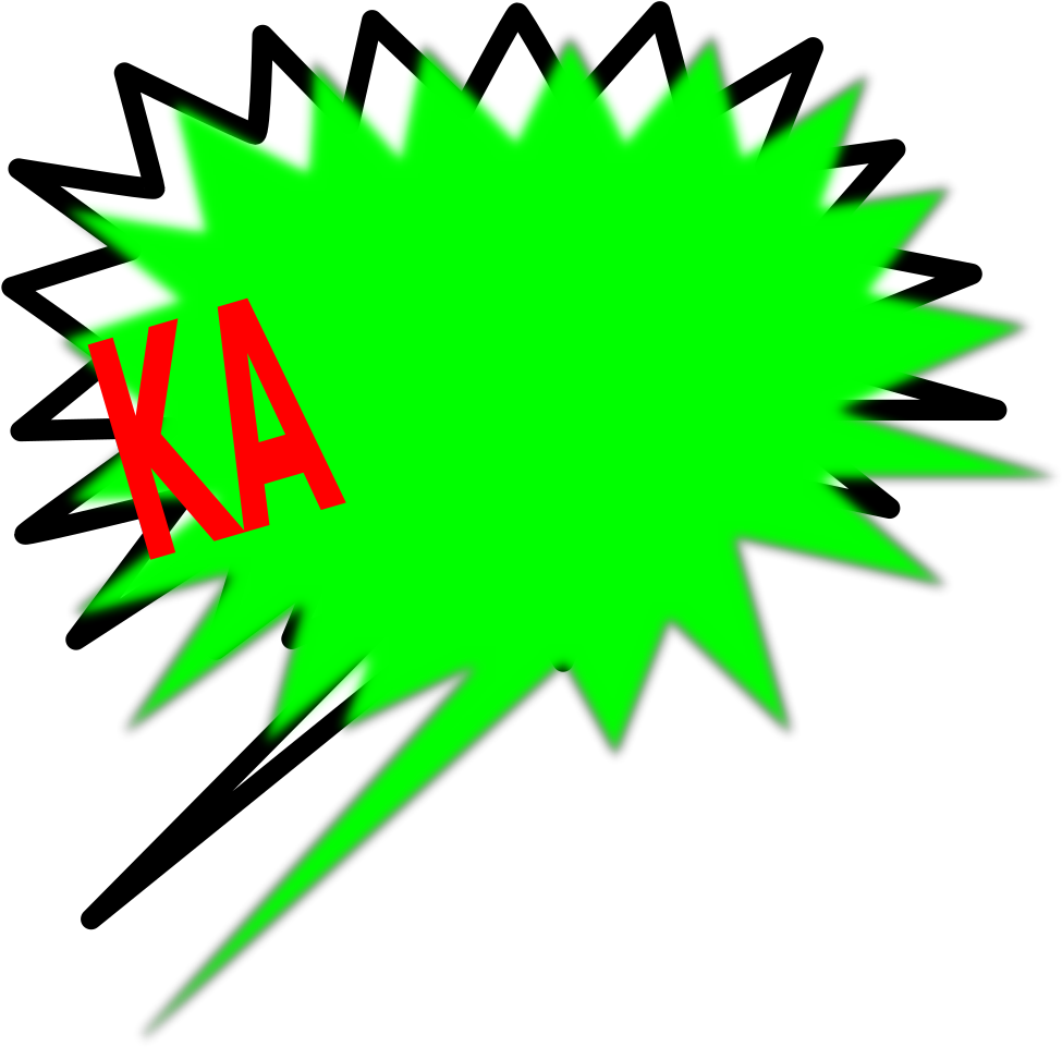 Kapow Svg Clip Arts - Star Burst Clip Art - Png Download (1024x1024), Png Download