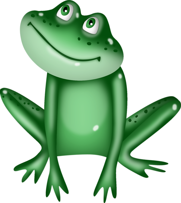 Frogs Clipart (600x671), Png Download