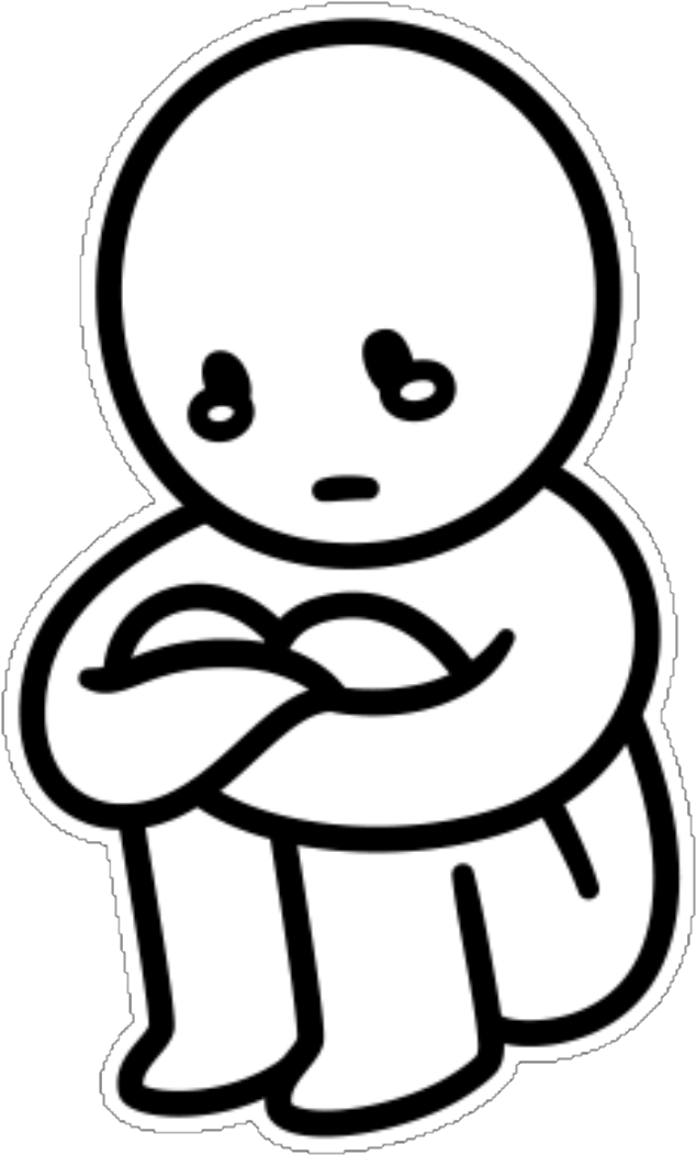 Sad Boy Drawing Clipart (1080x1338), Png Download