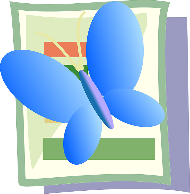 Icon, Blue, Butterfly, Theme, Insect - Clip Art - Png Download (628x640), Png Download