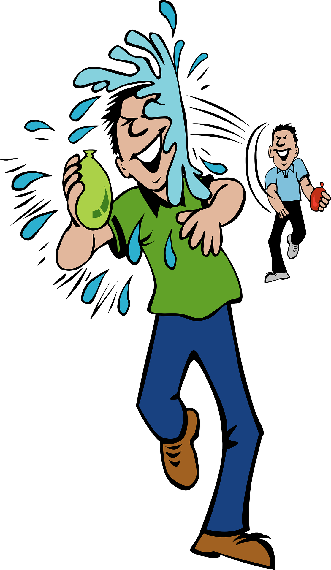 Water Balloon Fight Clipart Png Download Full Size Clipart (5438031) PinClipart