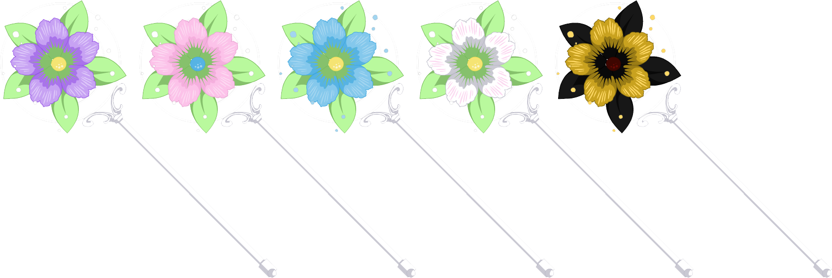 Perennial Fairy Wand Sunflower- - Sunflower Clipart (1689x565), Png Download