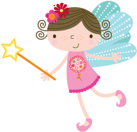 Wand Elf Claus Fairies Santa Fairy Disney - Fairy With Wand Cartoon Clipart (800x742), Png Download