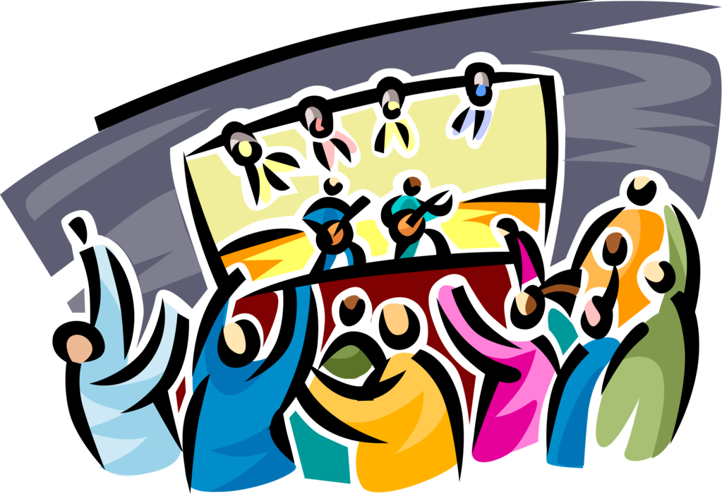 Live Konzert Clipart , Png Download - Go To A Concert Clipart Transparent Png (1023x700), Png Download