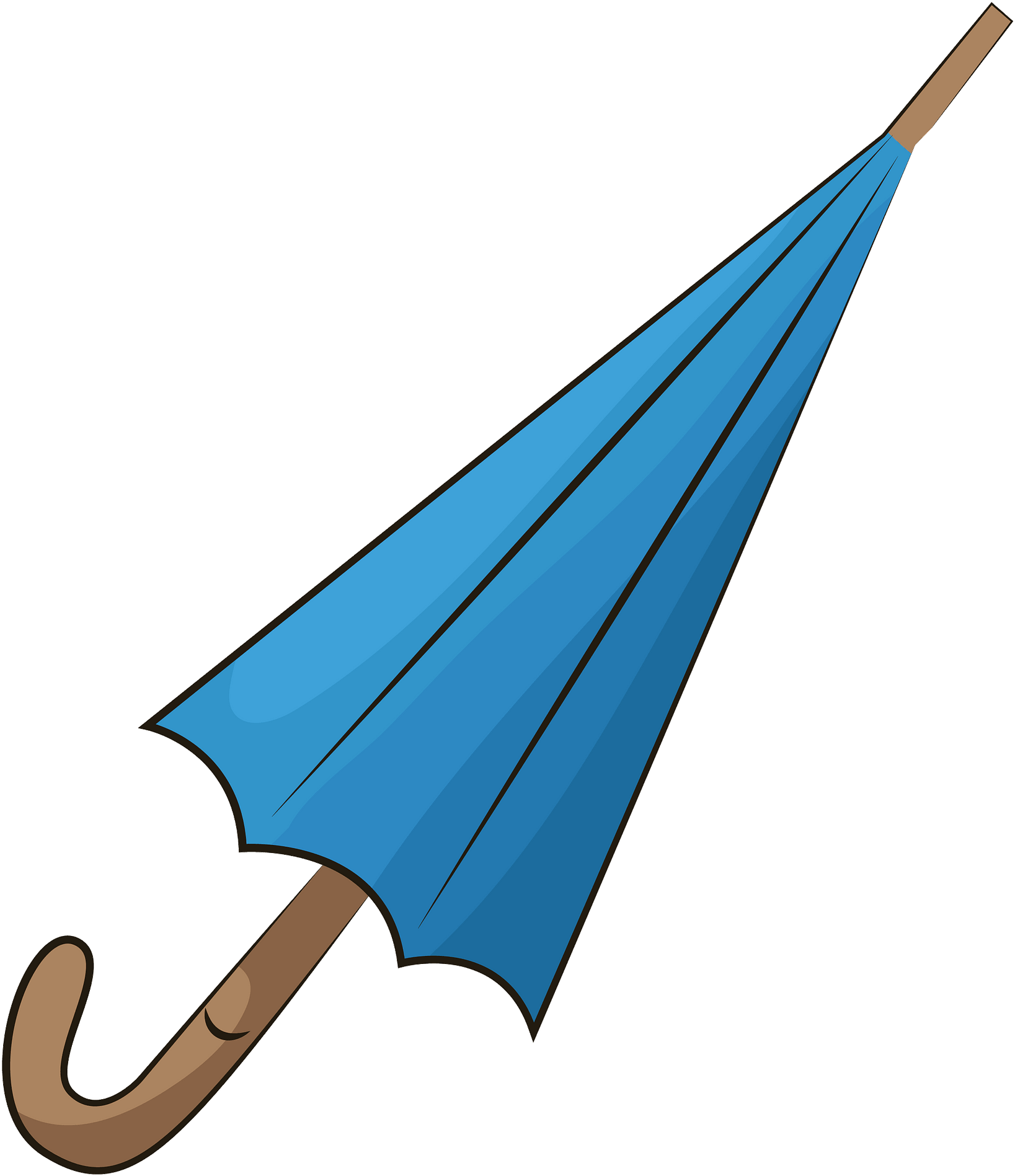 Closed Umbrella Clipart - Png Download (1917x1920), Png Download