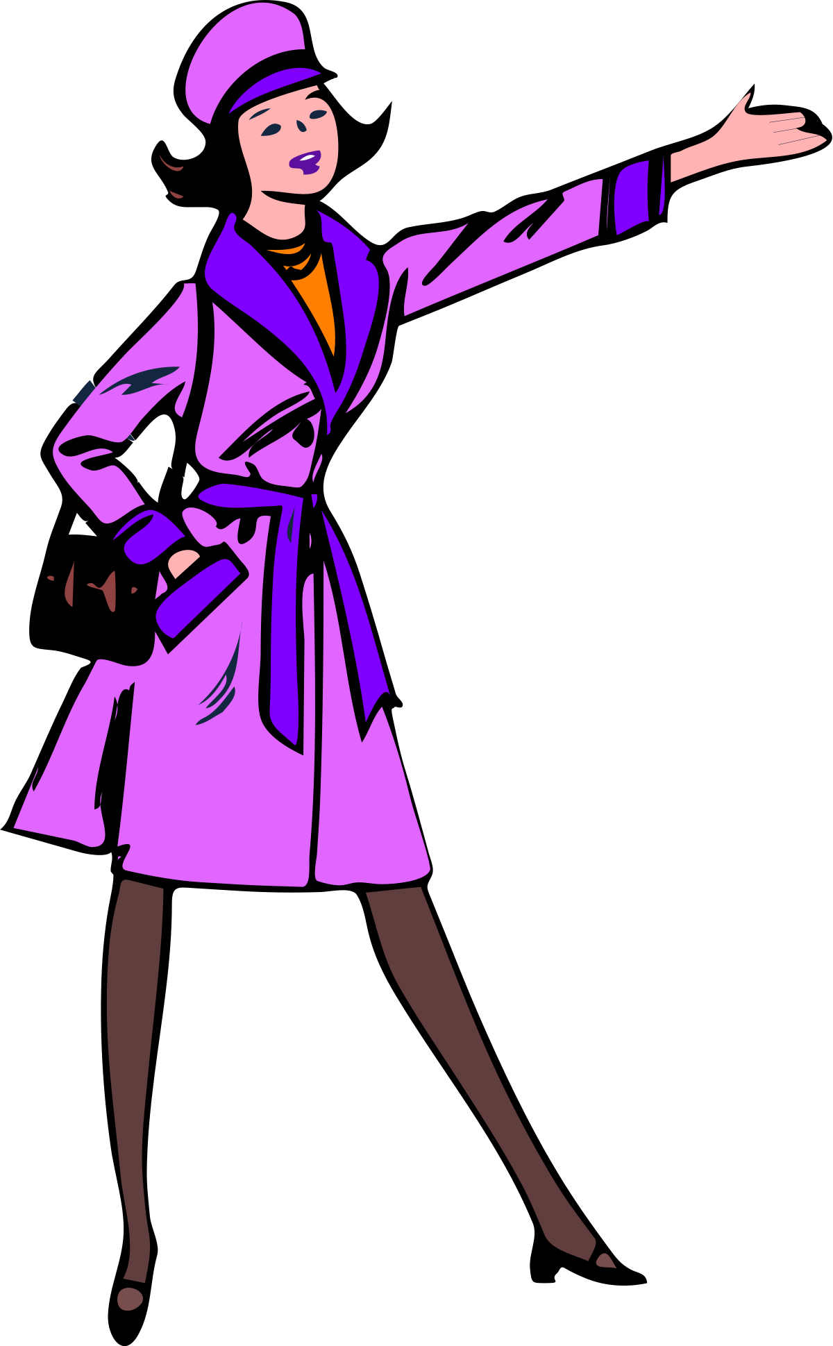 Lady Clipart - Png Download (1200x1939), Png Download
