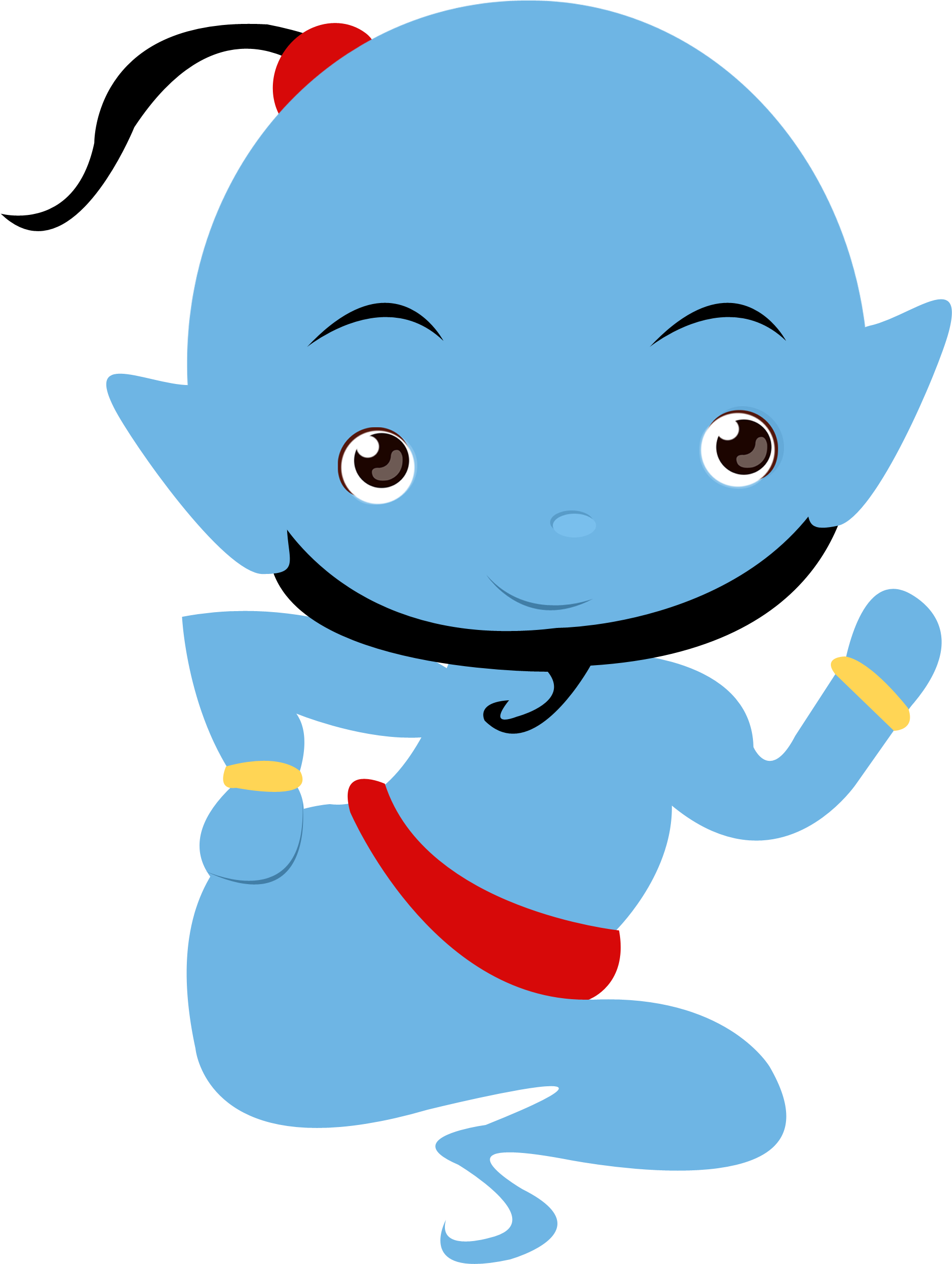 Autograph Book Clipart Jpg Transparent Stock Aladin - Cute Aladdin Cartoon - Png Download (1992x2652), Png Download