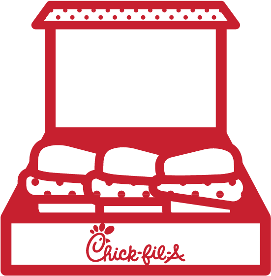 Chick Fil A Svg Clipart (617x602), Png Download