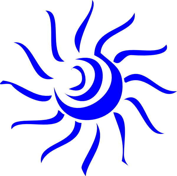 Sun Rays Clipart Black And White - Png Download (600x597), Png Download
