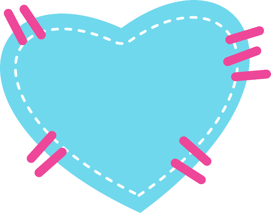 Scalloped Heart Clipart Png Transparent Minus (900x709), Png Download