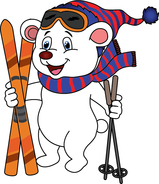 Wisconsin Ski Resorts Clipart (615x710), Png Download