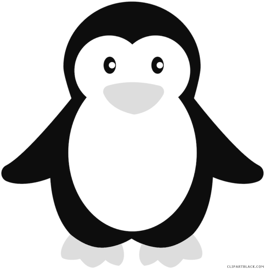 Drawing Penguins Black And White - De Young Museum Clipart (900x916), Png Download