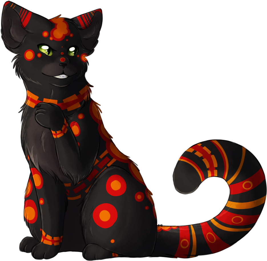 Black Cat Whiskers Carnivora Pet - Cat Clipart (1080x1033), Png Download