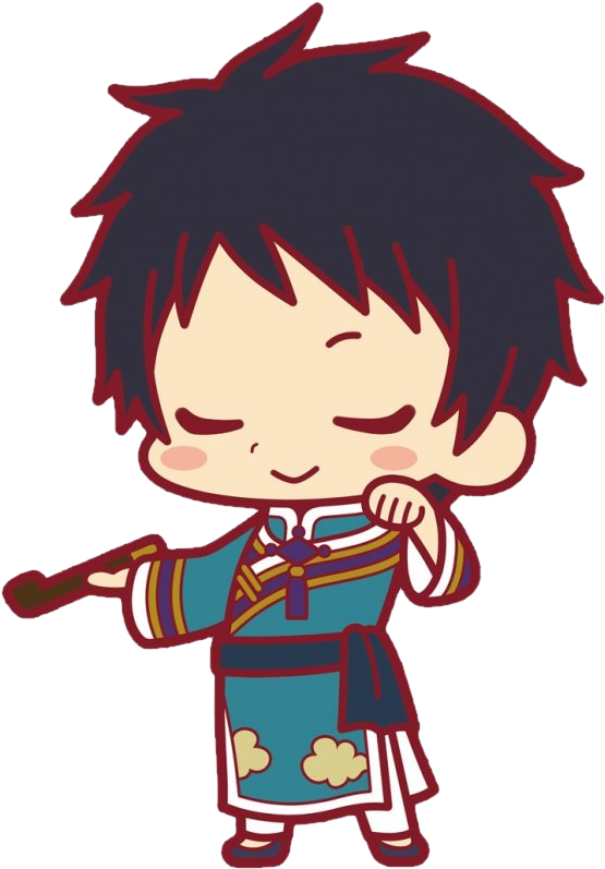 Lau Black Butler Chibi Clipart (700x854), Png Download