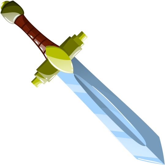 Game Clipart Sword Png Image Free Download Searchpng - Clip Art Sword Png Transparent Png (715x715), Png Download