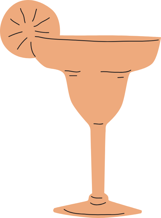 Champagne Stemware Clipart (550x743), Png Download