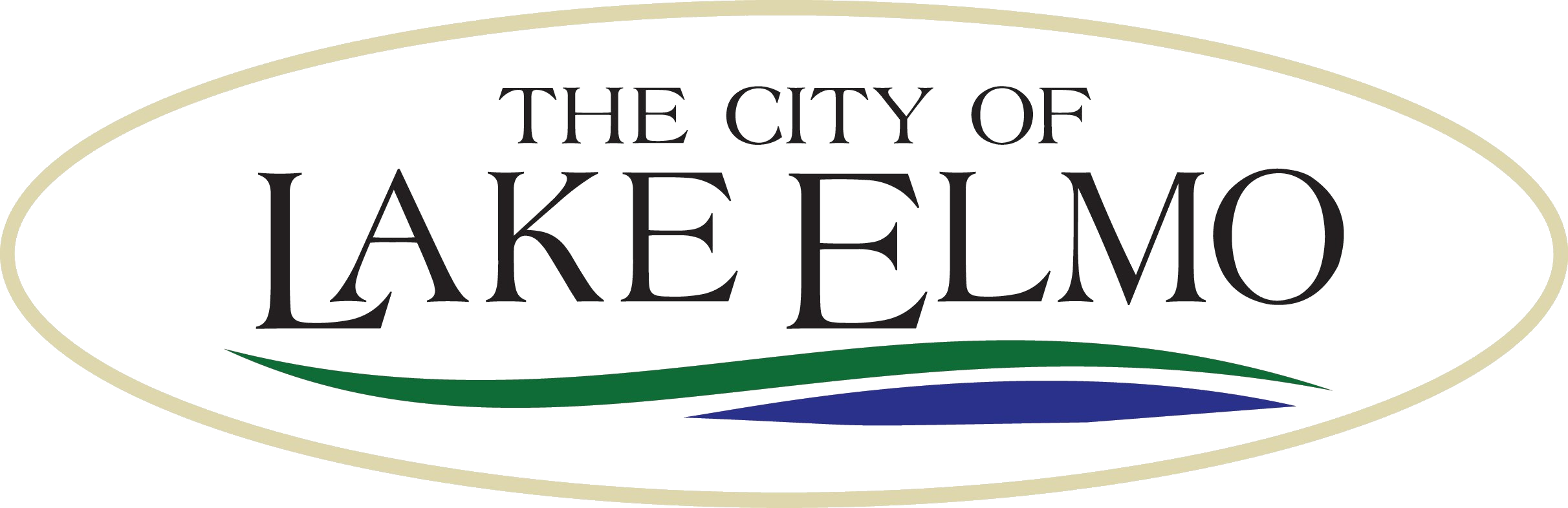 City Of Lake Elmo, Mn Logo - City Of Lake Elmo Logo Clipart (2424x786), Png Download