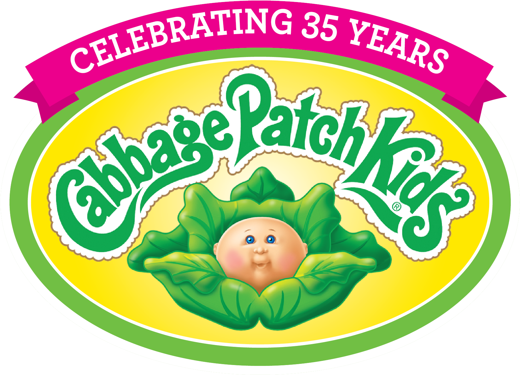 Cabbage Patch Kids Clipart (1989x1420), Png Download