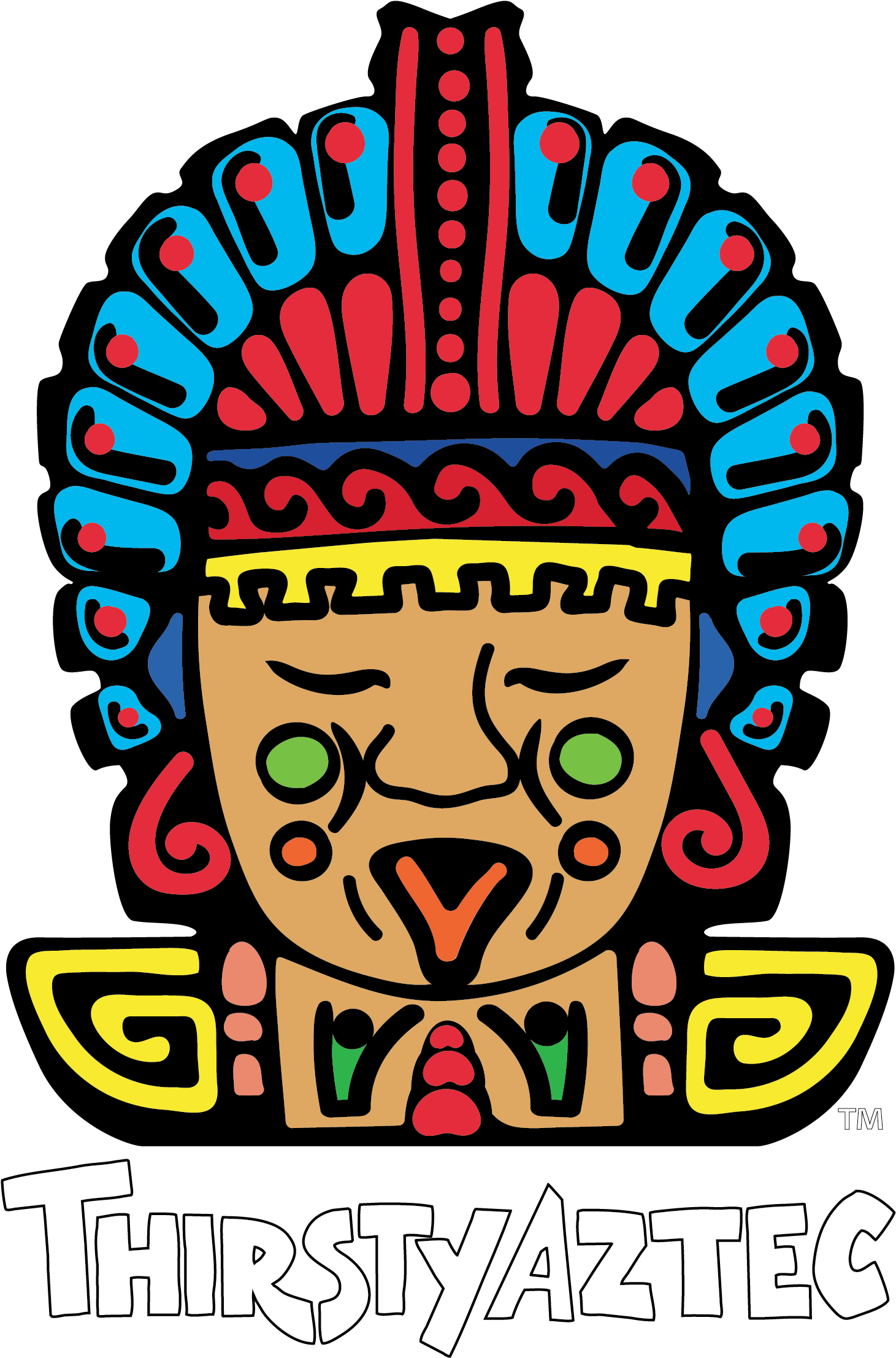 Thirsty Aztec - Illustration Clipart (1541x2348), Png Download
