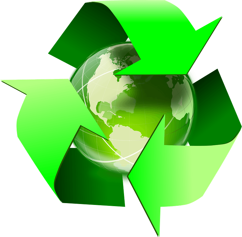 Recycling Symbol Png Transparent Clipart - Simbolo Da Sustentabilidade Png (570x559), Png Download