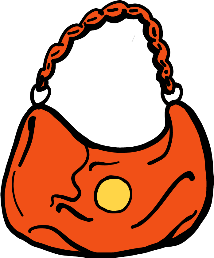 Handbags Messages Sticker-11 - Shoulder Bag Clipart (900x900), Png Download