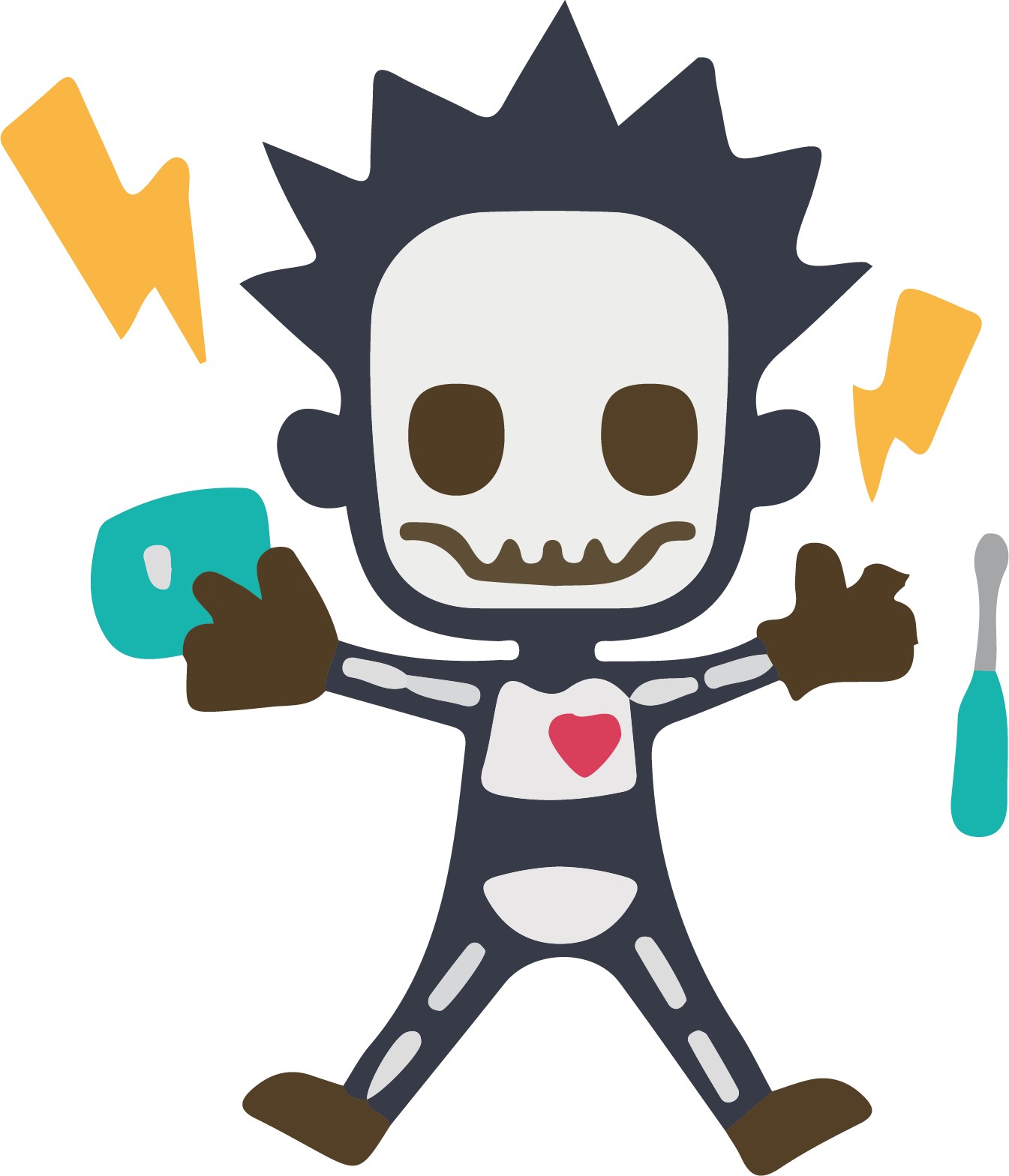 Transparent Electricity Clipart - Electric Shock Png (1345x1568), Png Download