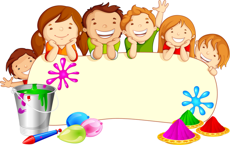 Free Download Holi Festival Clipart Holi Clip Art - Holi Clipart Png Transparent Png (800x504), Png Download