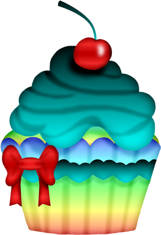 Cupcake Drawing Clipart (577x800), Png Download