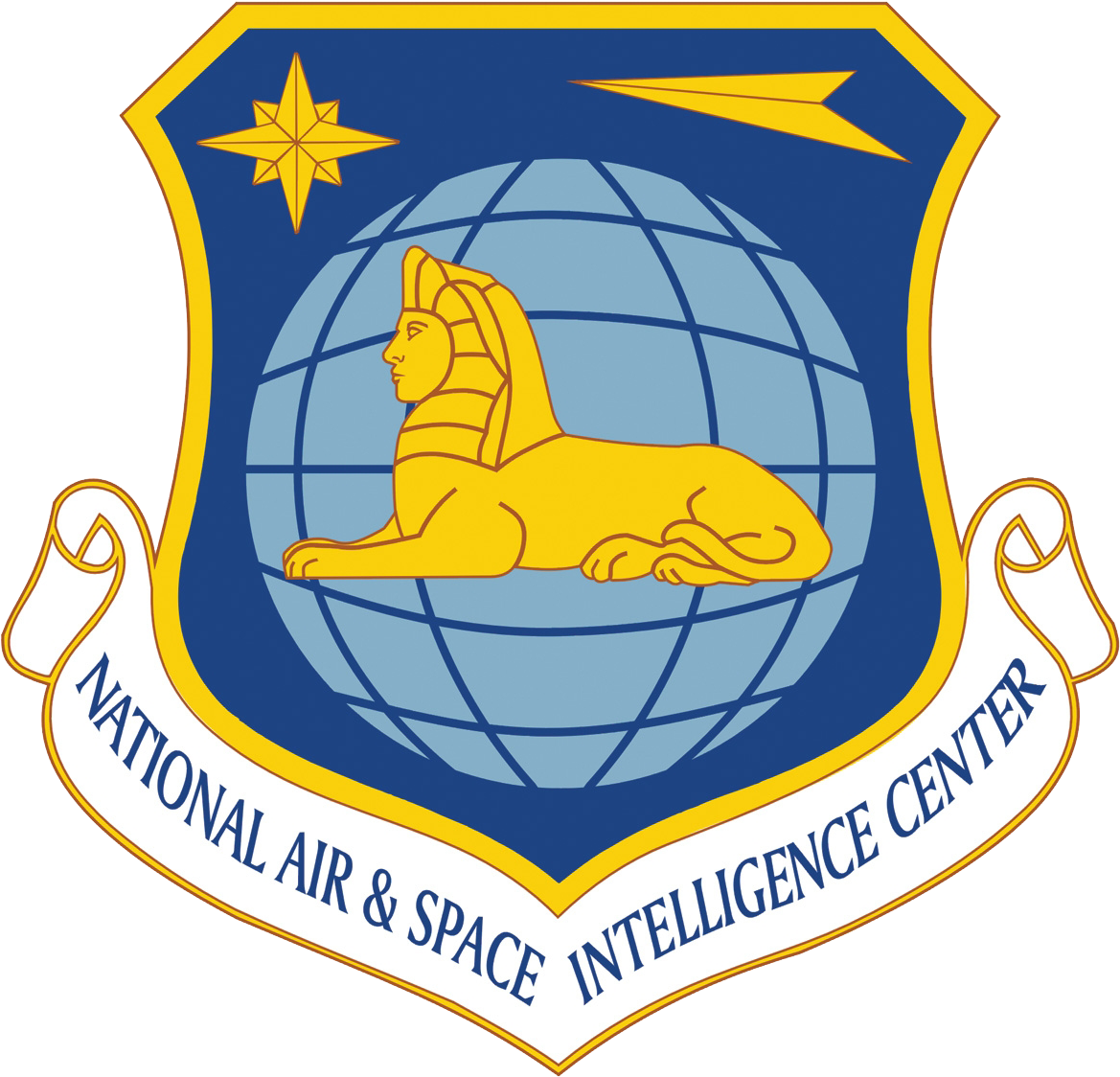 Nasic Emblem Png - National Air And Space Intelligence Center Clipart (1200x1200), Png Download