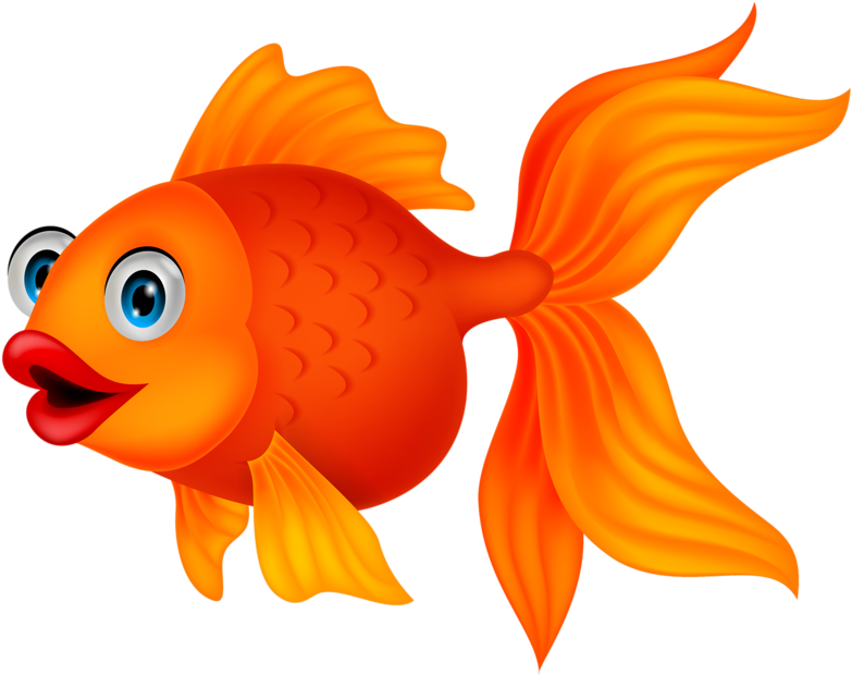 Sea Animals Clipart - Transparent Background Fish Clipart - Png Download (783x620), Png Download