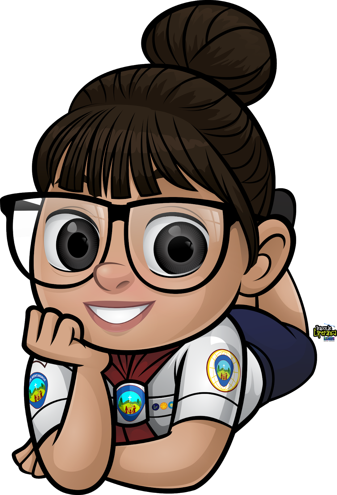 Traços De Esperança Clipart (1091x1600), Png Download