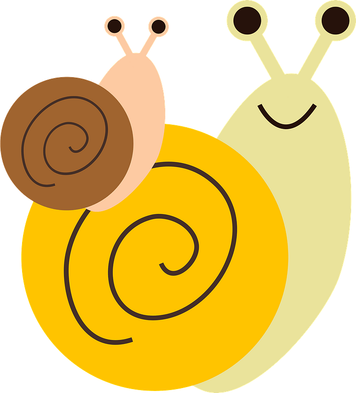 Snails Animal Clipart - Sea Snail - Png Download (726x800), Png Download