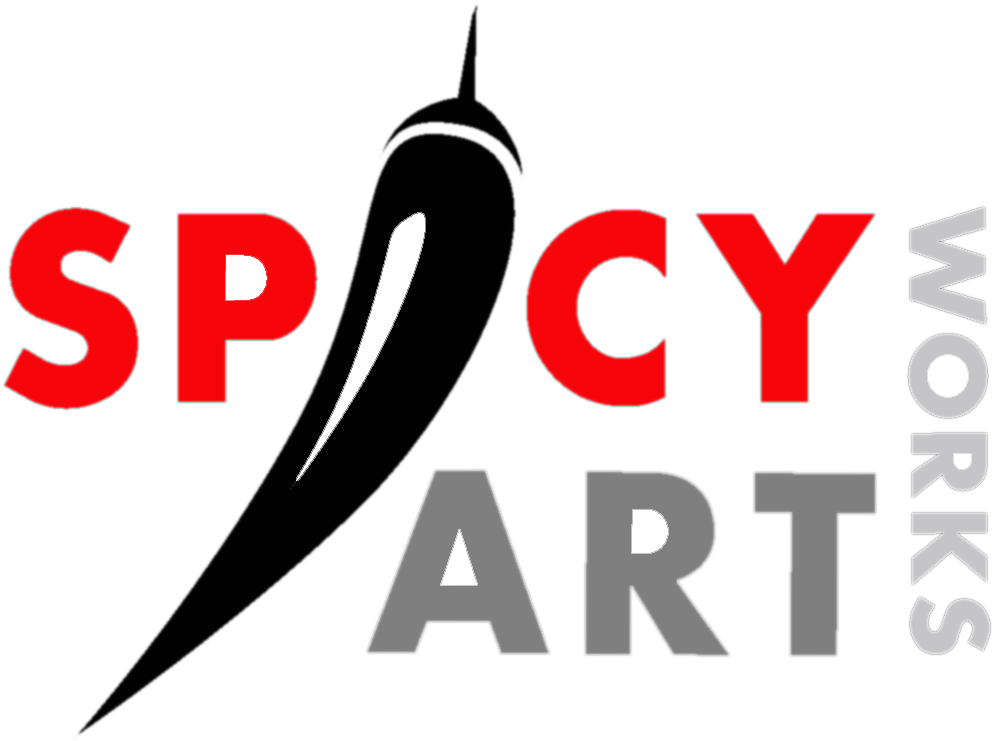 Spicy Artworks Logo Clipart (1000x768), Png Download