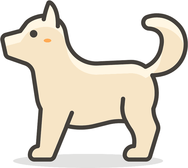Dog Emoji Clipart - Dog Emoji Transparent Background - Png Download (800x800), Png Download