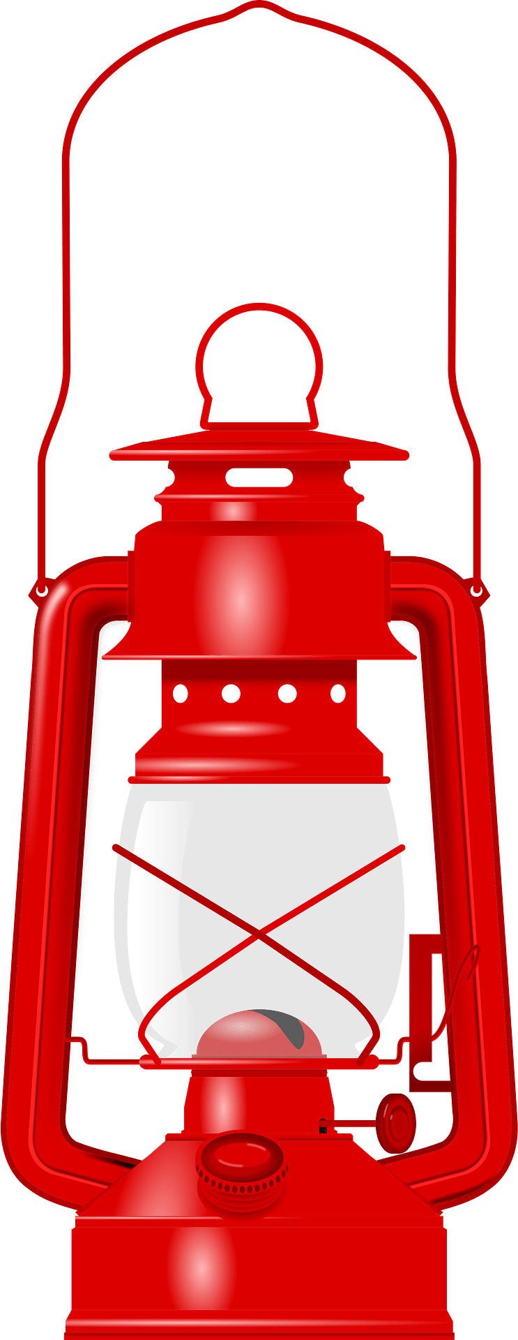 Camping Lantern Clipart - Png Download (743x1920), Png Download