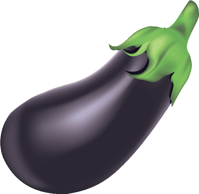 Eggplant Clipart Coloring Page - Eggplant - Png Download (1280x720), Png Download
