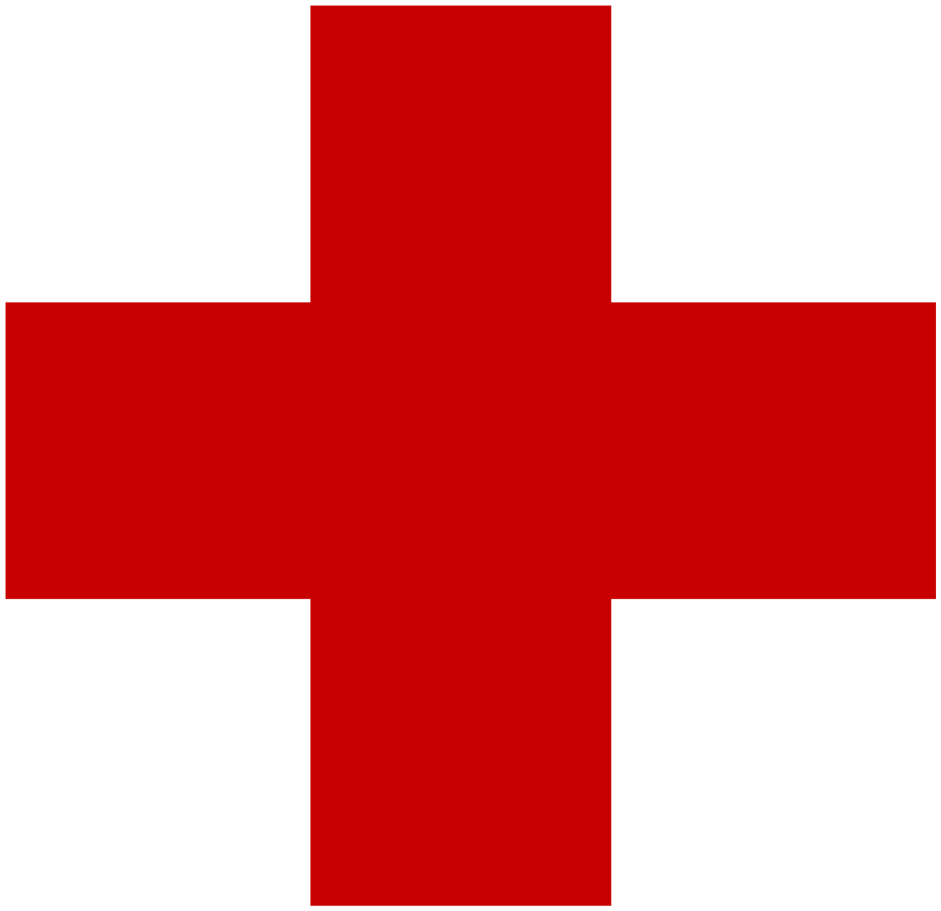 American Red Cross Cross Clipart (1600x1600), Png Download
