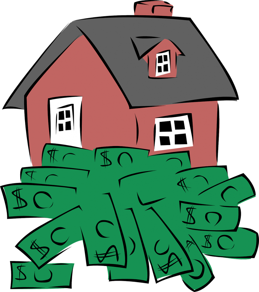 New Year, New Refi - Money Clip Art - Png Download (870x978), Png Download