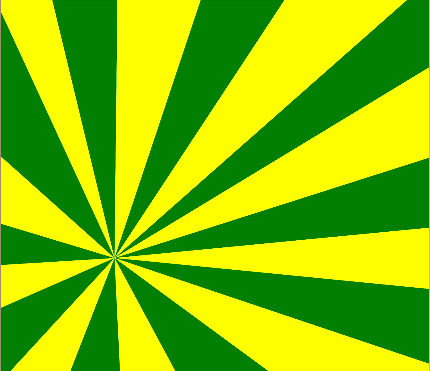 Green And Yellow Starburst Background Clipart (1600x1600), Png Download