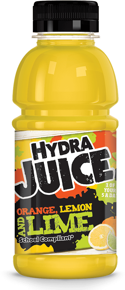 Hydra Juice 300ml Bottles - Plastic Bottle Clipart (406x939), Png Download