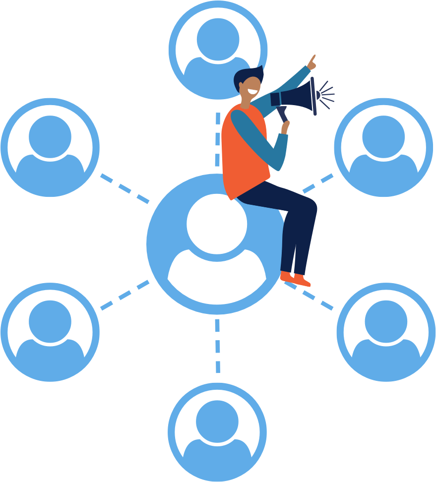 Image For Influencer Tracking - Graphic Design Clipart (1206x990), Png Download