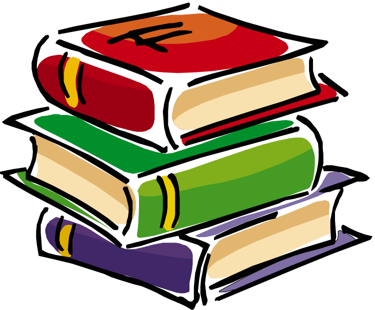 Transparent Night Clipart - Cartoon School Book Png (750x621), Png Download