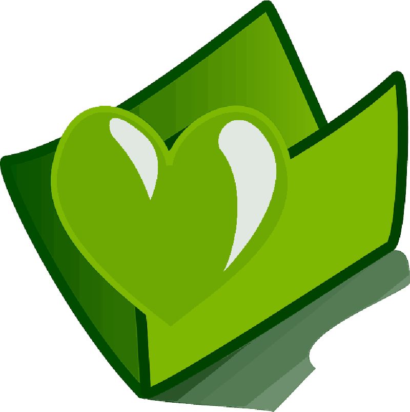 Icon, Folder, Heart, Theme, Favorite - Clip Art Free Documents - Png Download (800x802), Png Download